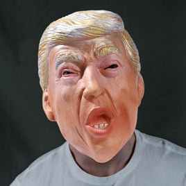 Halloween Latex Character Headgear - US President Trump Mask - Lusy Store LLC