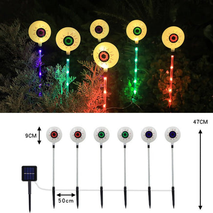 Halloween LED Solar Eyeball Decorative Lamp for Ground Courtyard - Lusy Store LLC