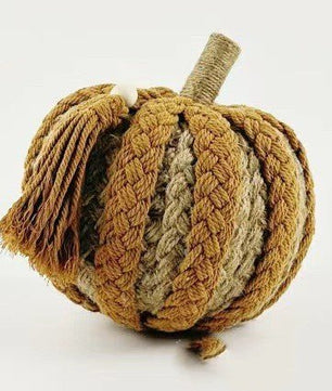 Halloween Simulation Cotton String Pumpkin Desktop Decoration - Lusy Store LLC