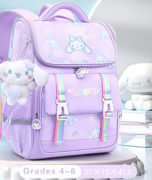 Hello Kitty Backpack Kawaii Cinnamoroll School - bag Lightweight Protection Kids Gifts - Lusy Store LLC