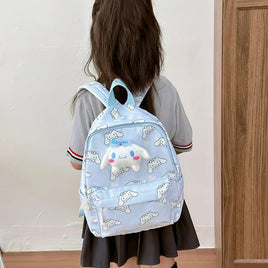 Hello Kitty Backpack Kawaii Kuromi Cinnamoroll Melody Backpack Schoolbag Student Kindergarten - Lusy Store LLC