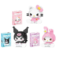 Hello Kitty Building Block Sanrio Anime Figure - Lusy Store LLC