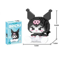 Hello Kitty Building Block Sanrio Anime Figure - Lusy Store LLC