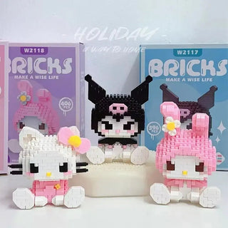 Hello Kitty Building Block Toy - Lusy Store LLC