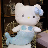 Hello Kitty Kuromi Plush Toy Transformed Mermaid Kawaii Pillow Roomdecoration Anime Gift - Lusy Store LLC