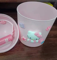 Hello Kitty Mini Trash Can - Lusy Store LLC