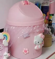 Hello Kitty Mini Trash Can - Lusy Store LLC