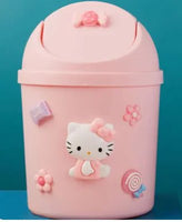 Hello Kitty Mini Trash Can - Lusy Store LLC