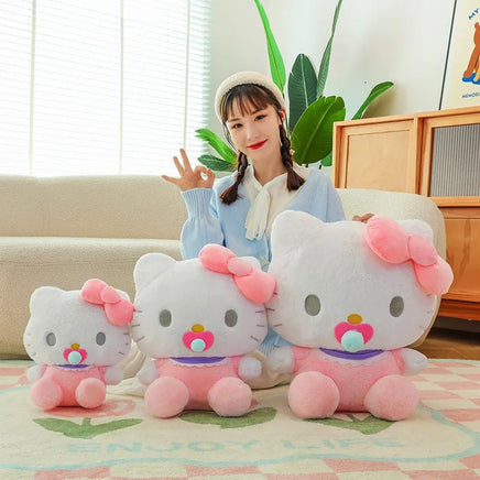 Hello Kitty Plush Children's Girls Bedroom Decoration Pillow Cute Cartoon Gift - Lusy Store LLC