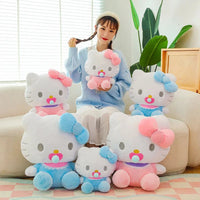 Hello Kitty Plush Children's Girls Bedroom Decoration Pillow Cute Cartoon Gift - Lusy Store LLC