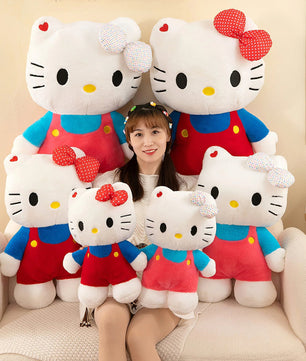 Hello Kitty Plush Toy Soft Stuffed Big Size Plushies Bed Pillow Cushion Gift - Lusy Store LLC