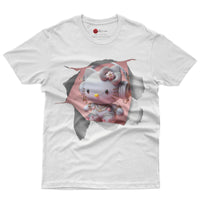 Hello kitty tee shirt - Luxury kitty funny graphic tees - Unisex novelty cotton t shirt - Lusy Store LLC