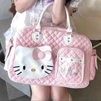 Hello Kitty Y2K Travel Handbag - Lusy Store LLC