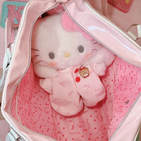 Hello Kitty Y2K Travel Handbag - Lusy Store LLC