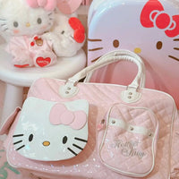 Hello Kitty Y2K Travel Handbag - Lusy Store LLC