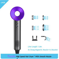 Electric Hair Dryer High Speed Blow - Lusy Store LLC 