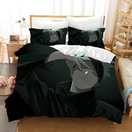 Jujutsu Kaisen Bedding Set Anime Duvet Cover Bed Linen Twin Queen King Single Size Bedding Gift - Lusy Store LLC