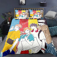 Jujutsu Kaisen Bedding Set Anime Duvet Cover Bed Linen Twin Queen King Single Size Bedding Gift - Lusy Store LLC