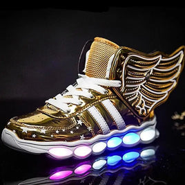 Fashion Shoes Kids Led Glowing Sneakers