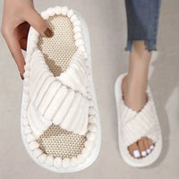 New Fashion Cross Cotton Slippers