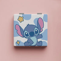 Kawaii Lilo & Stitch Makeup Mirror - Cute Stitch Portable and Foldable Great Holiday Gift for Girls - Lusy Store LLC