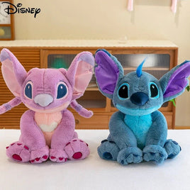 Kawaii Stitch Angel Plush Toy Stuffed Doll - Soft Animal Pillow Room Decor for Kids - Lusy Store LLC