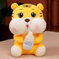 Kawaii Tiger Plush Toy - Lusy Store LLC