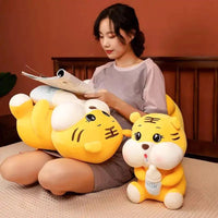 Kawaii Tiger Plush Toy - Lusy Store LLC