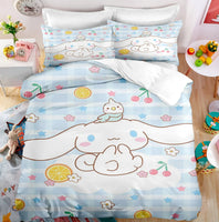 Kuromi Bedspread Quilt Cover Bedding Set Cosplay Accessories Children's Gifts - Lusy Store LLC