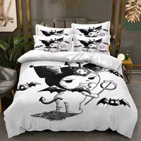 Kuromi Bedspread Quilt Cover Bedding Set Cosplay Accessories Children's Gifts - Lusy Store LLC