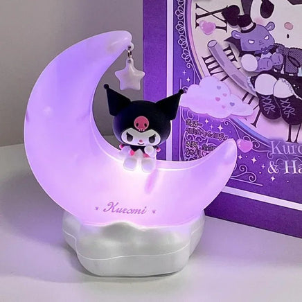 Kuromi Cinnamonroll LED Light Accessories Ornament Beauty Bedroom Night Light Bedside Lamp Decoration - Lusy Store LLC