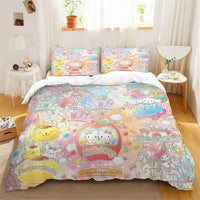 Kuromi Melody Duvet Cover Family Children's Room Decoration Single Double Multiple Sizes - Lusy Store LLC