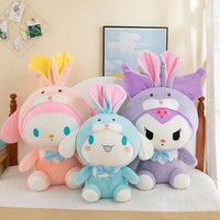 Kuromi My Melody Cinnamoroll Plush Toy Big Size Large Pillow Stuffed Animal Gift - Lusy Store LLC