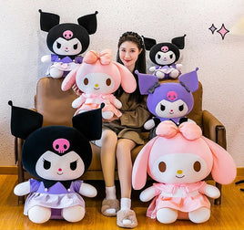 Kuromi Stuffed Plush Doll My Melody Plush Toys Pillow Room Decoration - Lusy Store LLC