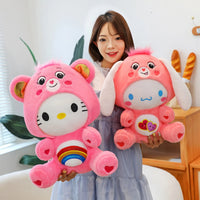 Badtz Maru Plush Hello Kitty Cinnamoroll Cute Big Size Cross-Dressing Lotso Soft Stuffed Pillow Gift