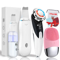 4+3 Kit Ultrasonic Skin Scrubber - Lusy Store LLC 