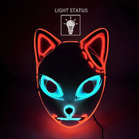 Halloween LED Cat Mask - Lusy Store LLC 