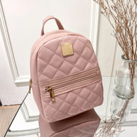 Leather Backpack Mini PU Leather Multifunction Crossbody Bag Luxury Shoulder Bag - Lusy Store LLC