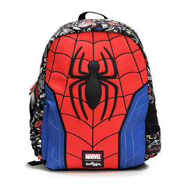 Leather Backpack Spider Man Schoolbag for Children - Lusy Store LLC