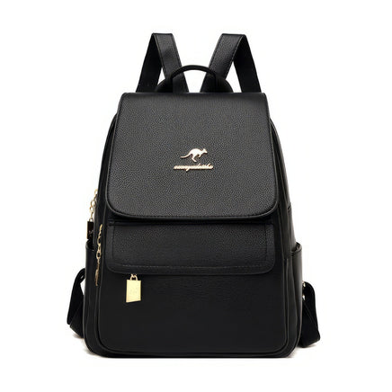 Leather Backpack Women High Quality Cow Leather Luxury Backpack - Lusy Store LLC