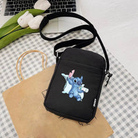 Lilo & Stitch Canvas Crossbody Chest Bag - Women's Cute Outdoor Shoulder Handbag - Lusy Store LLC