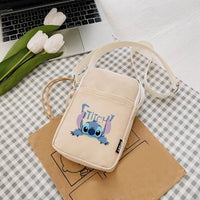 Lilo & Stitch Canvas Crossbody Chest Bag - Women's Cute Outdoor Shoulder Handbag - Lusy Store LLC