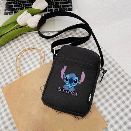 Lilo & Stitch Canvas Crossbody Chest Bag - Women's Cute Outdoor Shoulder Handbag - Lusy Store LLC