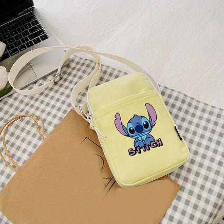 Lilo & Stitch Canvas Crossbody Chest Bag - Women's Cute Outdoor Shoulder Handbag - Lusy Store LLC