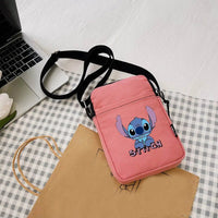 Lilo & Stitch Canvas Crossbody Chest Bag - Women's Cute Outdoor Shoulder Handbag - Lusy Store LLC