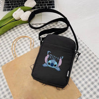 Lilo & Stitch Canvas Crossbody Chest Bag - Women's Cute Outdoor Shoulder Handbag - Lusy Store LLC