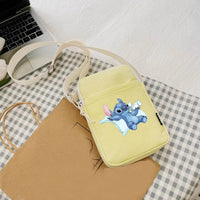 Lilo & Stitch Canvas Crossbody Chest Bag - Women's Cute Outdoor Shoulder Handbag - Lusy Store LLC