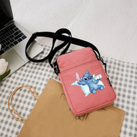 Lilo & Stitch Canvas Crossbody Chest Bag - Women's Cute Outdoor Shoulder Handbag - Lusy Store LLC