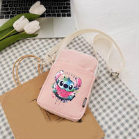 Lilo & Stitch Canvas Crossbody Chest Bag - Women's Cute Outdoor Shoulder Handbag - Lusy Store LLC