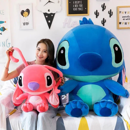 Lilo & Stitch Couple Models - Giant Stuffed Plush Toy - Cartoon Anime Plush Gift - Lusy Store LLC